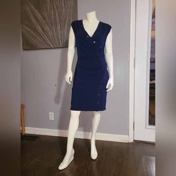 Laundry by Shelli Segal sleeveless Jersey Knit Dress - Picture 1 of 8
